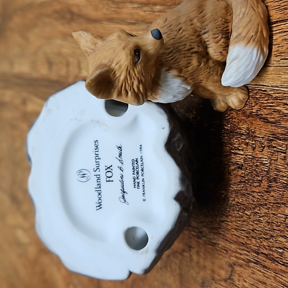 Jackie Smith Franklin Porcelains FOX - Picture 3 of 3